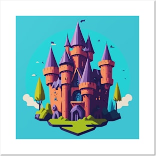 Cute Castle Posters and Art